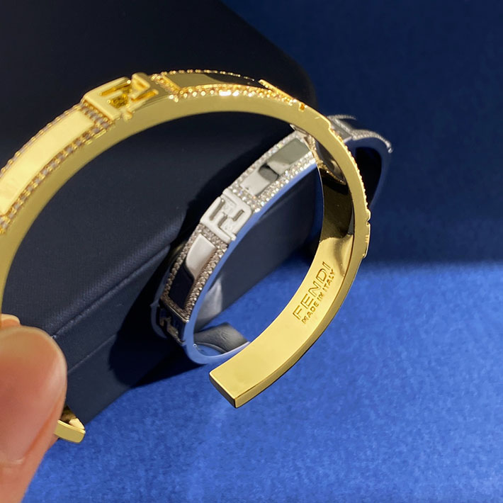 フェンディ アウトレット店舗 FENDI 安い Forever Fendi bracelet メタルブレスレット 2701771 フェンディ ブレスレット 人気 - 画像 (4)
