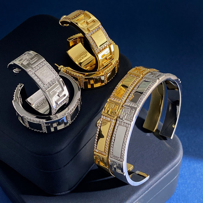 フェンディ アウトレット店舗 FENDI 安い Forever Fendi bracelet メタルブレスレット 2701771 フェンディ ブレスレット 人気 - 画像 (2)