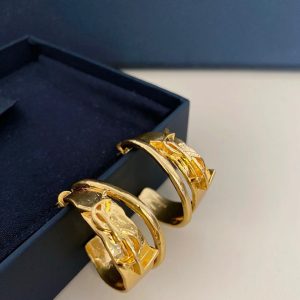 サンローラン ピアス ゴールド
