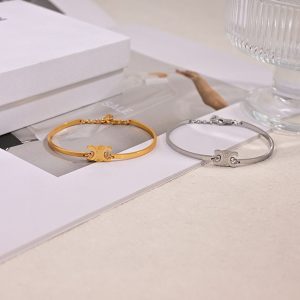 セリーヌ バングル シルバー