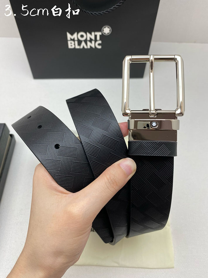 モンブラン アウトレット 店舗 MONTBLANC ベルト MB130586 ロールレクタンギュラー ビジネス カジュアル 2701886 モンブラン ベルト アウトレット - 画像 (4)