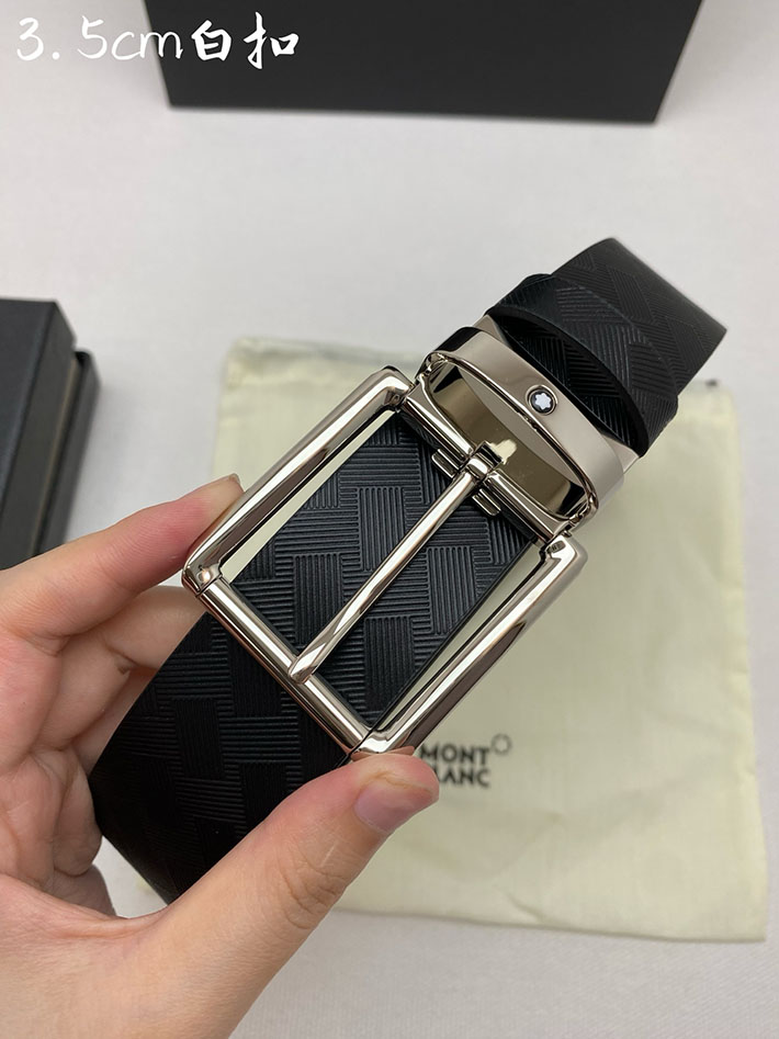 モンブラン アウトレット 店舗 MONTBLANC ベルト MB130586 ロールレクタンギュラー ビジネス カジュアル 2701886 モンブラン ベルト アウトレット - 画像 (3)
