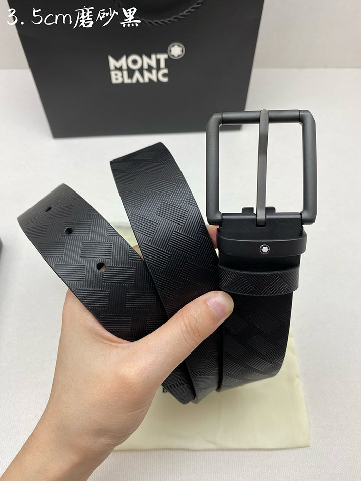 モンブラン アウトレット 店舗 MONTBLANC ベルト MB130586 ロールレクタンギュラー ビジネス カジュアル 2701887 モンブラン ベルト メンズ - 画像 (4)