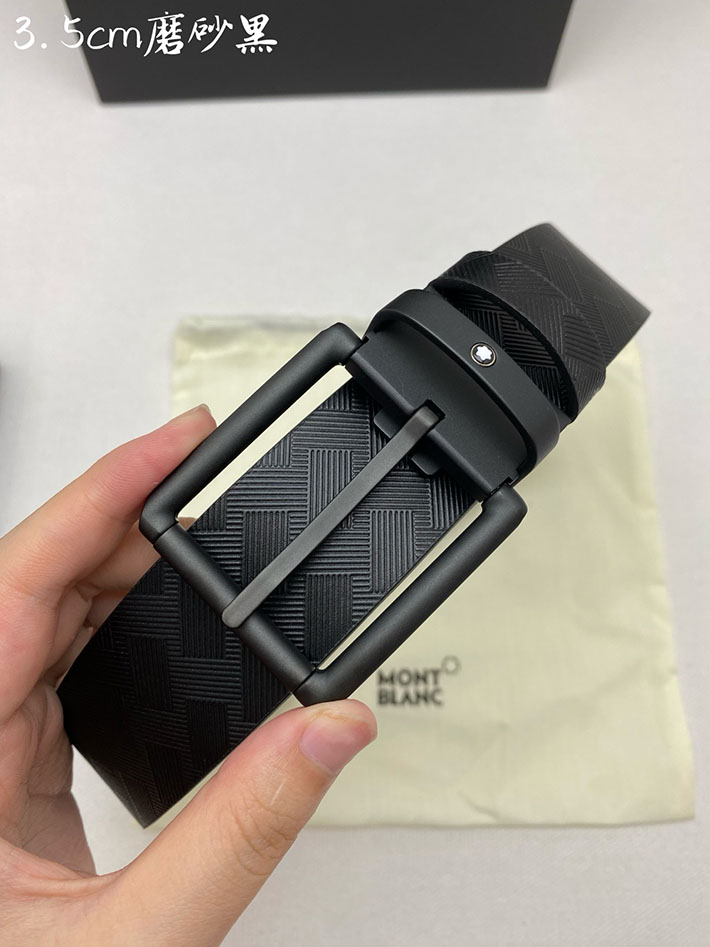 モンブラン アウトレット 店舗 MONTBLANC ベルト MB130586 ロールレクタンギュラー ビジネス カジュアル 2701887 モンブラン ベルト メンズ - 画像 (3)