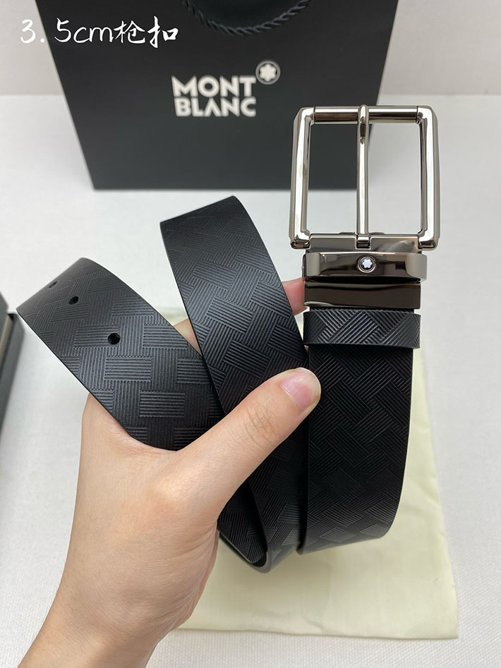 モンブラン アウトレット 店舗 MONTBLANC ベルト MB130586 ロールレクタンギュラー ビジネス カジュアル 2701889 モンブラン ベルト 評価 - 画像 (5)