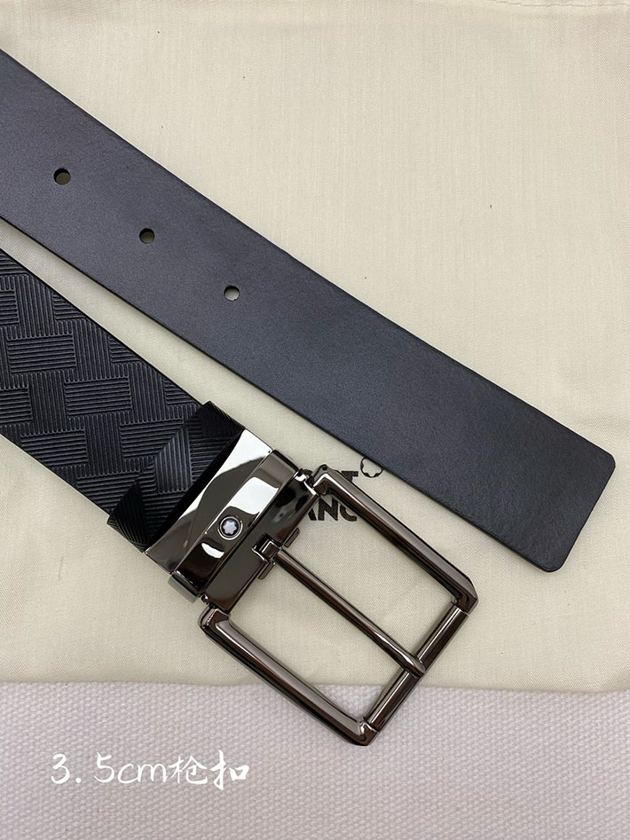 モンブラン アウトレット 店舗 MONTBLANC ベルト MB130586 ロールレクタンギュラー ビジネス カジュアル 2701889 モンブラン ベルト 評価 - 画像 (2)