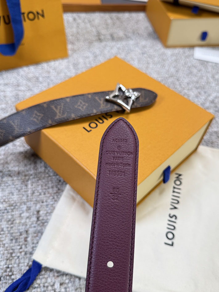 ルイヴィトン アウトレット店舗 LOUIS VUITTON ベルト・フラワーグラム 30MM リバーシブル 2701900 ルイヴィトン ベルト レディース - 画像 (5)