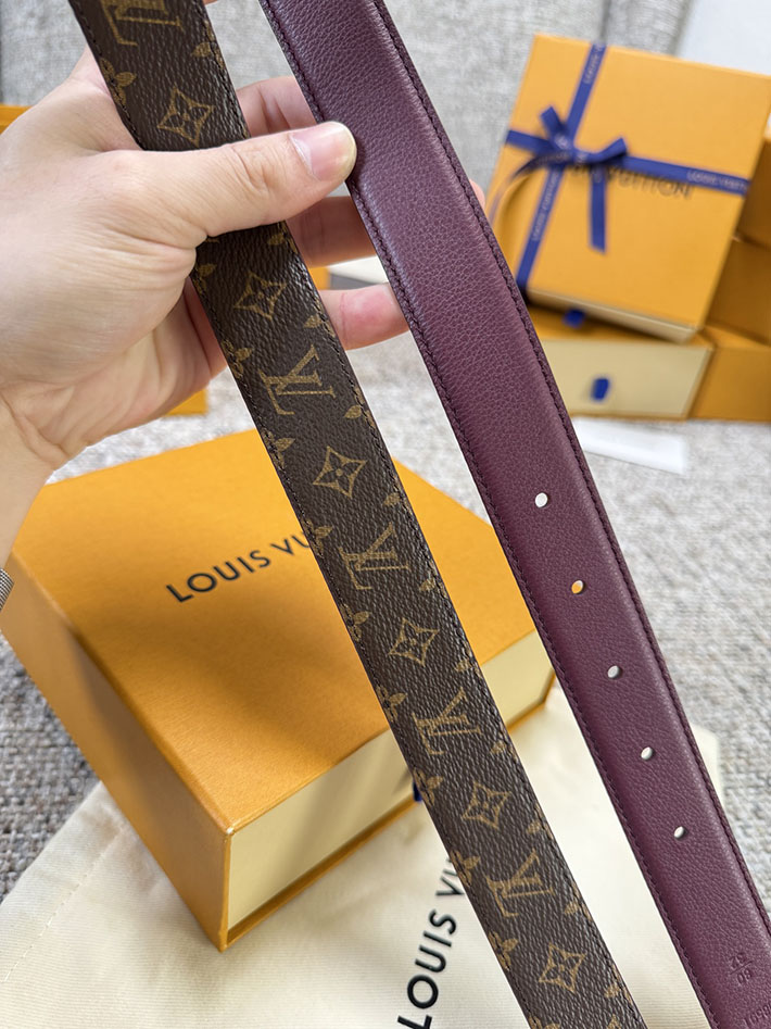 ルイヴィトン アウトレット店舗 LOUIS VUITTON ベルト・フラワーグラム 30MM リバーシブル 2701900 ルイヴィトン ベルト レディース - 画像 (4)