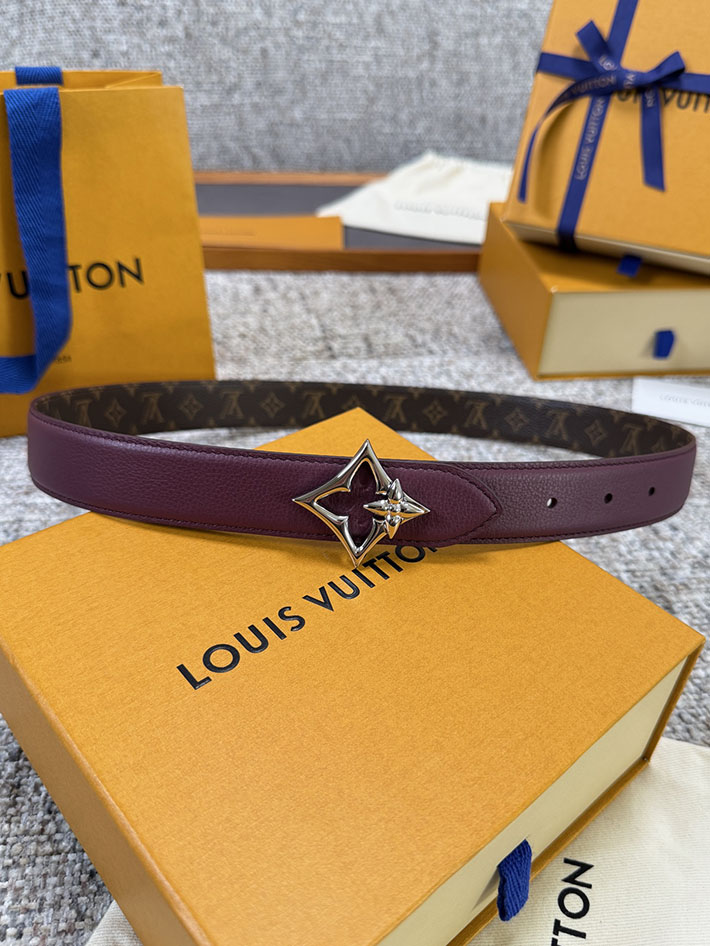 ルイヴィトン アウトレット店舗 LOUIS VUITTON ベルト・フラワーグラム 30MM リバーシブル 2701900 ルイヴィトン ベルト レディース - 画像 (3)