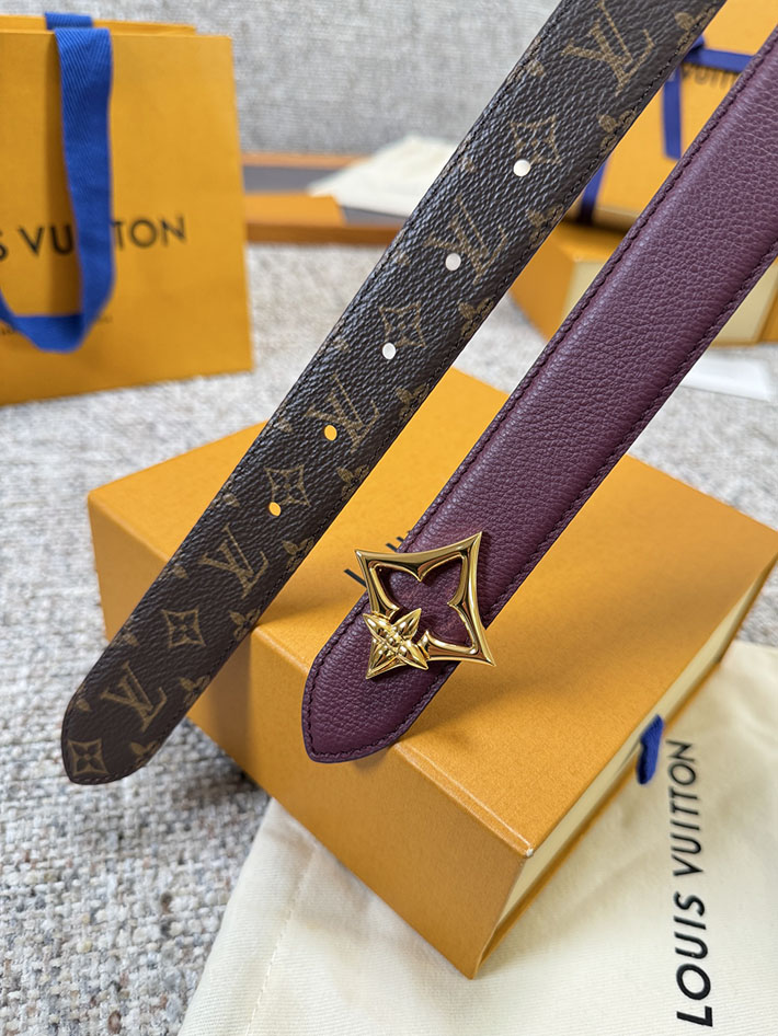 ルイヴィトン アウトレット店舗 LOUIS VUITTON ベルト・フラワーグラム 30MM リバーシブル 2701901 ルイヴィトン ベルト アウトレット - 画像 (2)