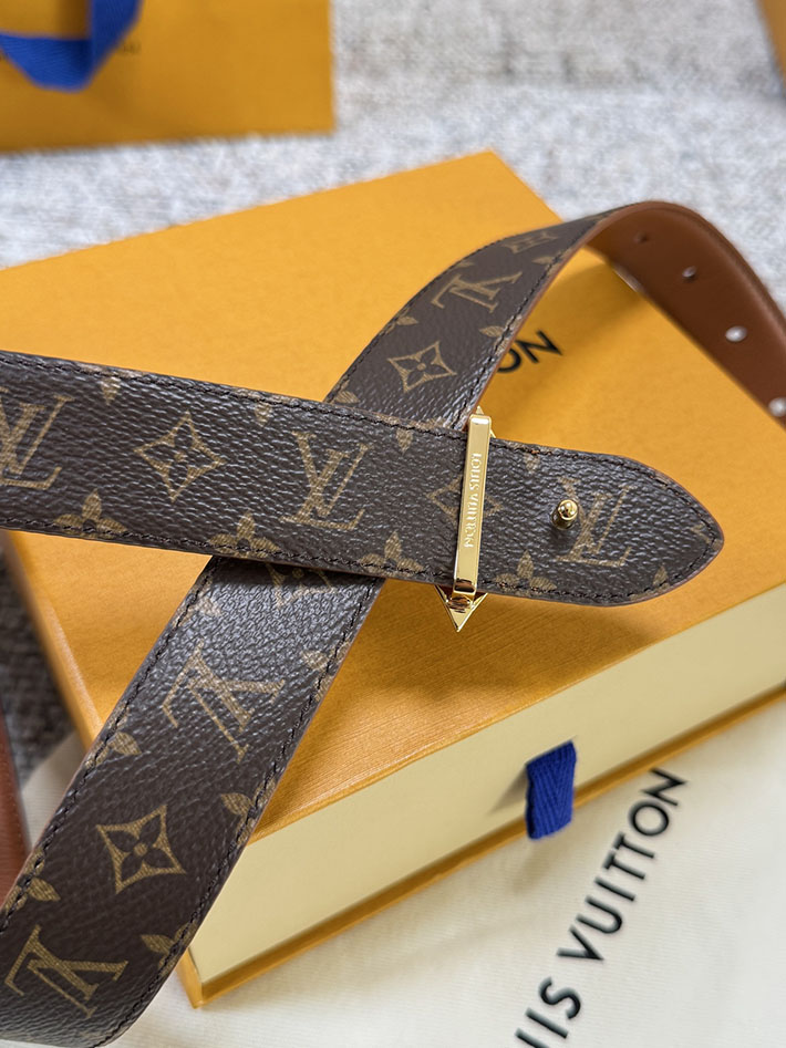 ルイヴィトン アウトレット店舗 LOUIS VUITTON ベルト・フラワーグラム 30MM リバーシブル M4392W ルイヴィトン ベルト 値段 - 画像 (6)