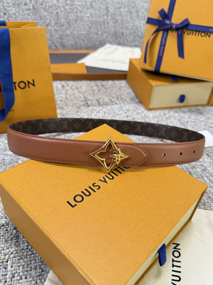 ルイヴィトン アウトレット店舗 LOUIS VUITTON ベルト・フラワーグラム 30MM リバーシブル M4392W ルイヴィトン ベルト 値段 - 画像 (3)