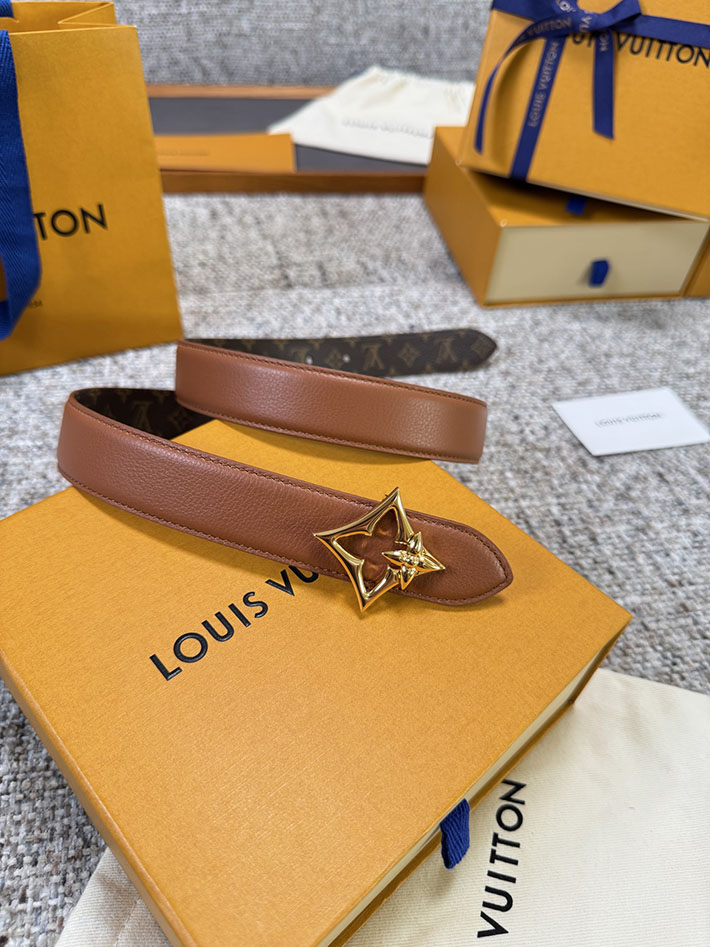 ルイヴィトン アウトレット店舗 LOUIS VUITTON ベルト・フラワーグラム 30MM リバーシブル M4392W ルイヴィトン ベルト 値段 - 画像 (2)