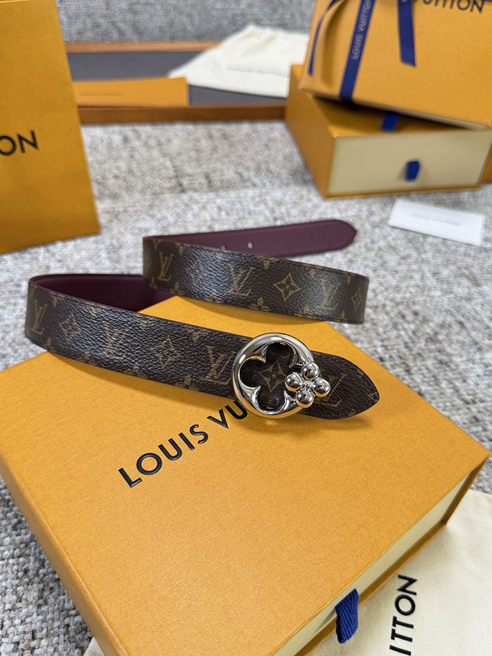ルイヴィトン アウトレット店舗 LOUIS VUITTON ベルト・フラワーグラム 30MM リバーシブル 2701904 ルイヴィトン ベルト モノグラム - 画像 (7)