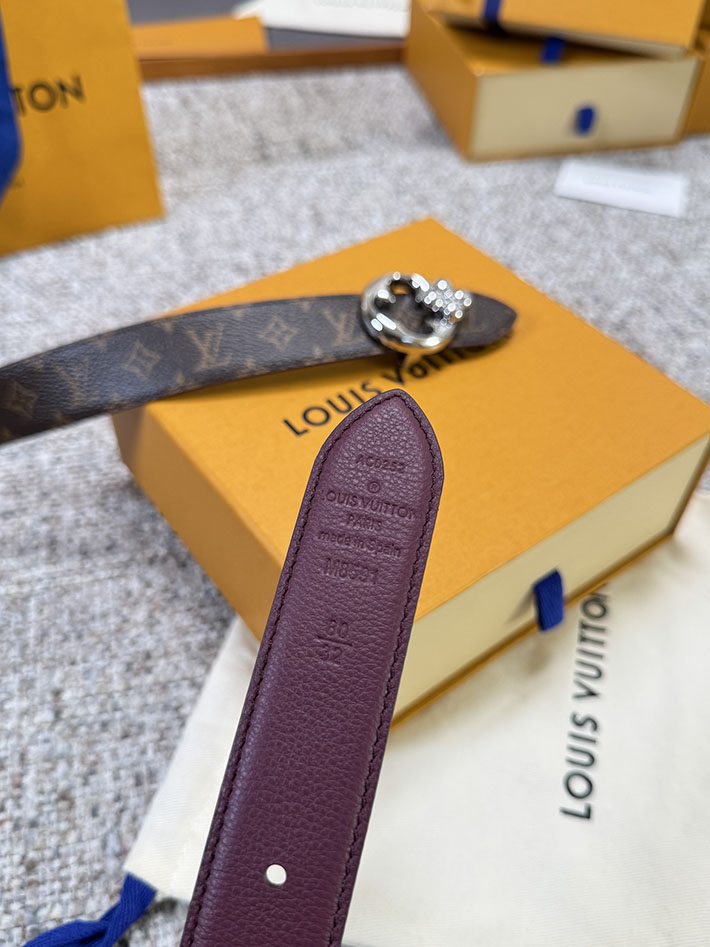 ルイヴィトン アウトレット店舗 LOUIS VUITTON ベルト・フラワーグラム 30MM リバーシブル 2701904 ルイヴィトン ベルト モノグラム - 画像 (5)