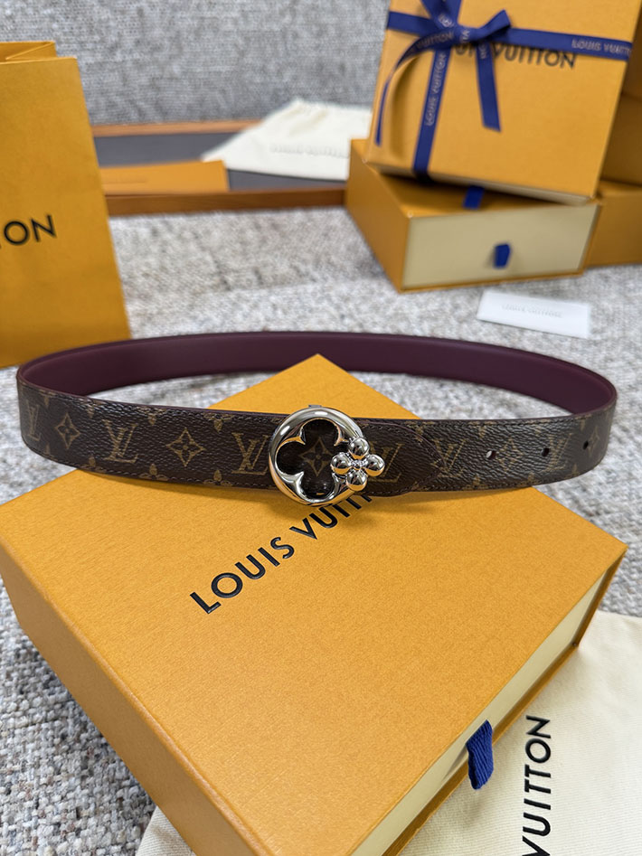 ルイヴィトン アウトレット店舗 LOUIS VUITTON ベルト・フラワーグラム 30MM リバーシブル 2701904 ルイヴィトン ベルト モノグラム - 画像 (4)