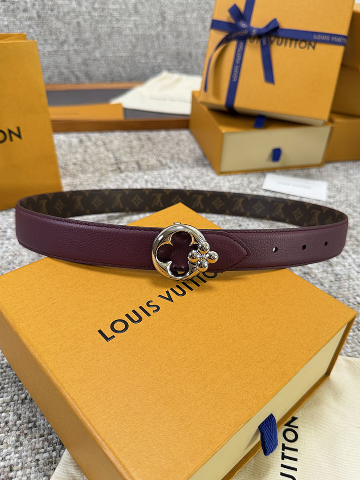 ルイヴィトン アウトレット店舗 LOUIS VUITTON ベルト・フラワーグラム 30MM リバーシブル 2701904 ルイヴィトン ベルト モノグラム - 画像 (3)