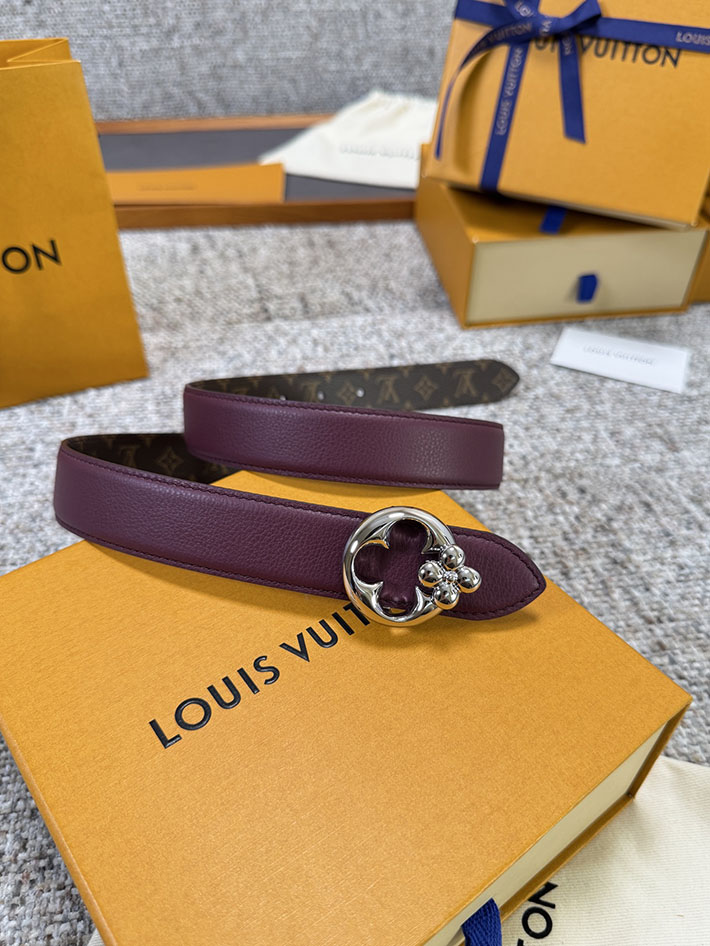 ルイヴィトン アウトレット店舗 LOUIS VUITTON ベルト・フラワーグラム 30MM リバーシブル 2701904 ルイヴィトン ベルト モノグラム - 画像 (2)