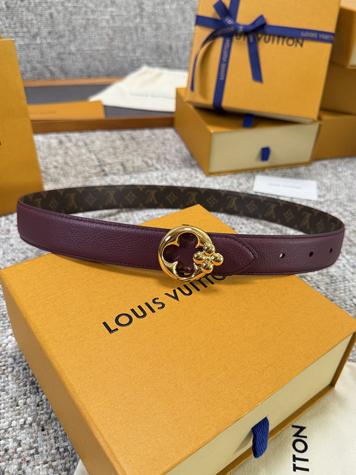 ルイヴィトン アウトレット店舗 LOUIS VUITTON ベルト・フラワーグラム 30MM リバーシブル 2701905 ルイヴィトン ベルト コピー - 画像 (3)