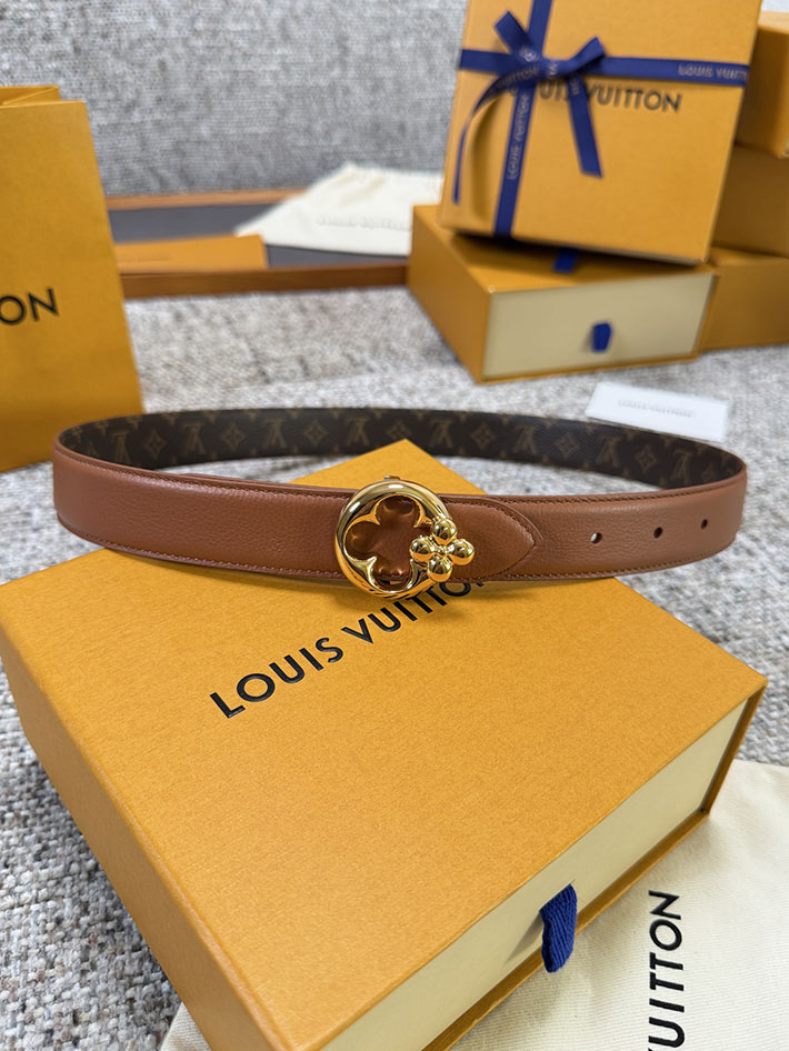 ルイヴィトン アウトレット店舗 LOUIS VUITTON ベルト・フラワーグラム 30MM リバーシブル 2701906 ルイヴィトン ベルト 公式 - 画像 (3)
