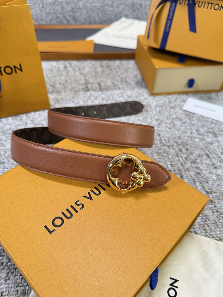 ルイヴィトン アウトレット店舗 LOUIS VUITTON ベルト・フラワーグラム 30MM リバーシブル 2701906 ルイヴィトン ベルト 公式 - 画像 (2)