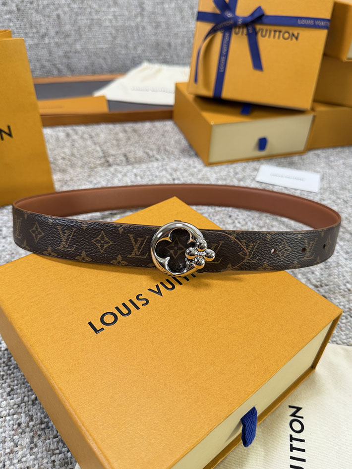 ルイヴィトン アウトレット店舗 LOUIS VUITTON ベルト・フラワーグラム 30MM リバーシブル 2701907 ルイヴィトン ベルト 新作 - 画像 (4)
