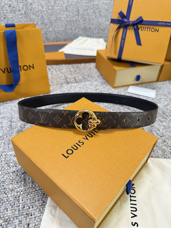 ルイヴィトン アウトレット店舗 LOUIS VUITTON ベルト・フラワーグラム 30MM リバーシブル 2701908 ルイヴィトン ベルト 安い - 画像 (3)