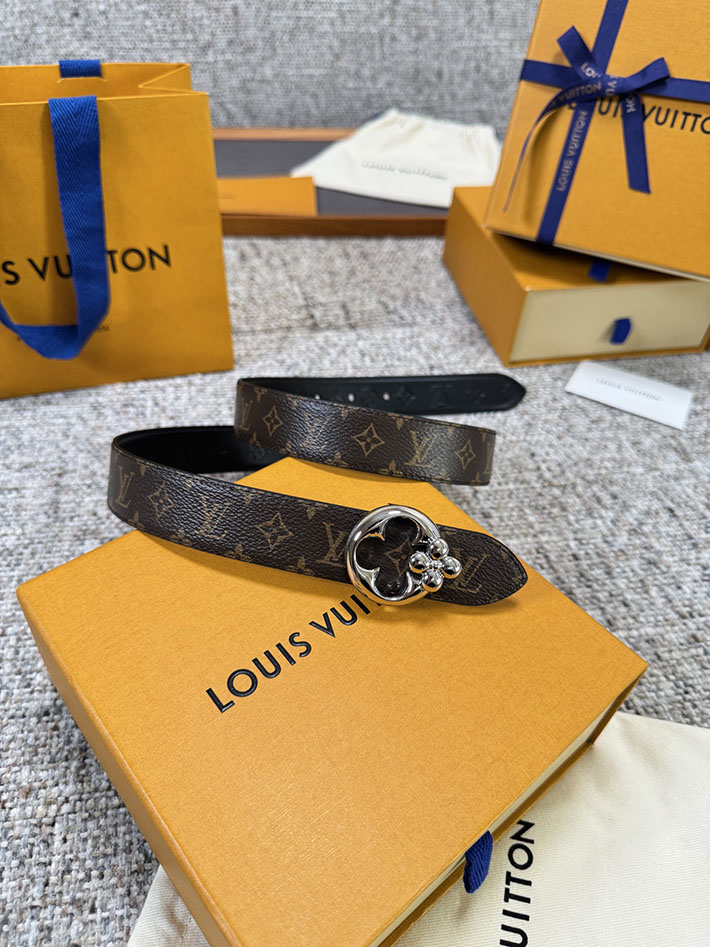 ルイヴィトン アウトレット店舗 LOUIS VUITTON ベルト・フラワーグラム 30MM リバーシブル 2701909 ルイヴィトン ベルト セール - 画像 (6)