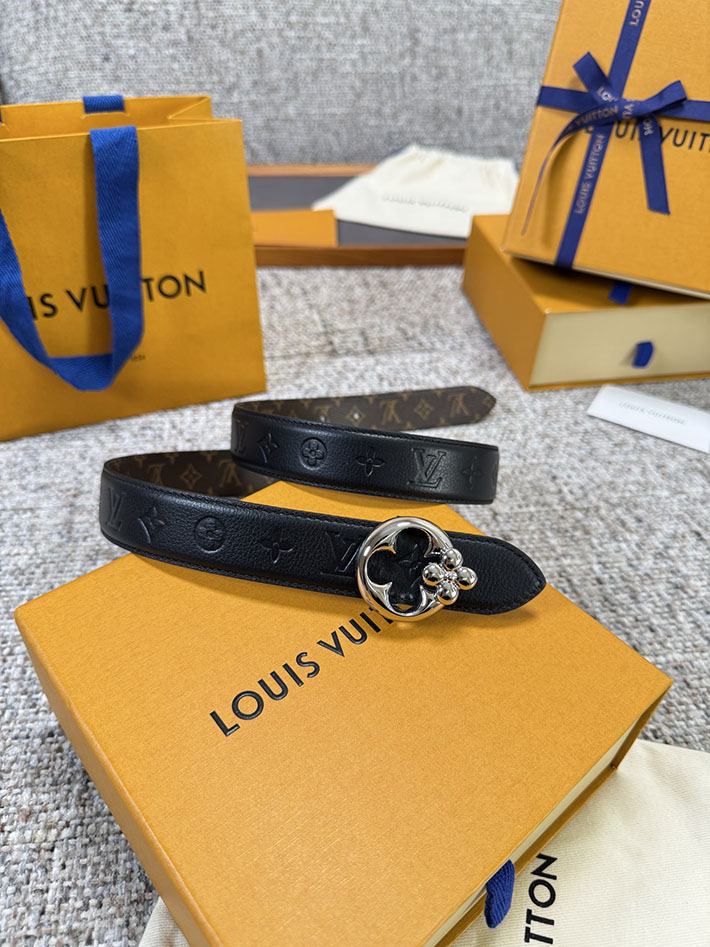 ルイヴィトン アウトレット店舗 LOUIS VUITTON ベルト・フラワーグラム 30MM リバーシブル 2701909 ルイヴィトン ベルト セール - 画像 (4)