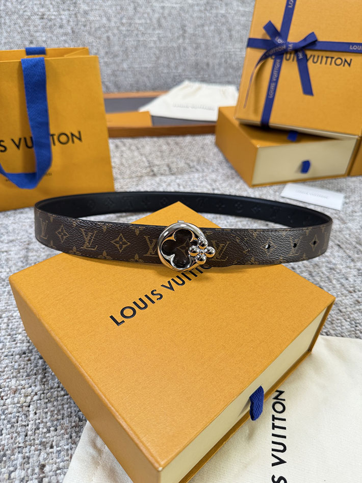 ルイヴィトン アウトレット店舗 LOUIS VUITTON ベルト・フラワーグラム 30MM リバーシブル 2701909 ルイヴィトン ベルト セール - 画像 (3)