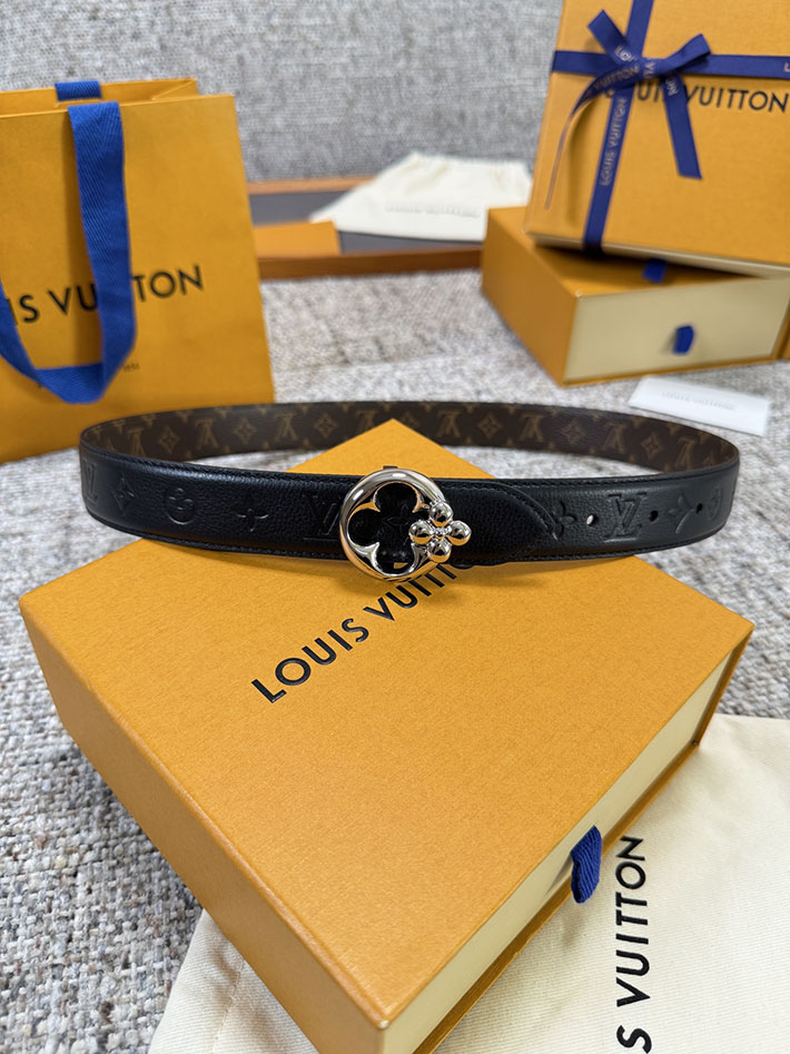ルイヴィトン アウトレット店舗 LOUIS VUITTON ベルト・フラワーグラム 30MM リバーシブル 2701909 ルイヴィトン ベルト セール - 画像 (2)