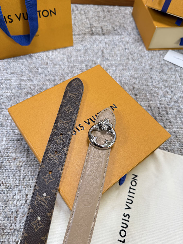 ルイヴィトン アウトレット店舗 LOUIS VUITTON モノグラム FLOWERGRAM ROUND 30MM REVERSIBLE BELT 2701912 ルイヴィトン ベルト アウトレット - 画像 (8)