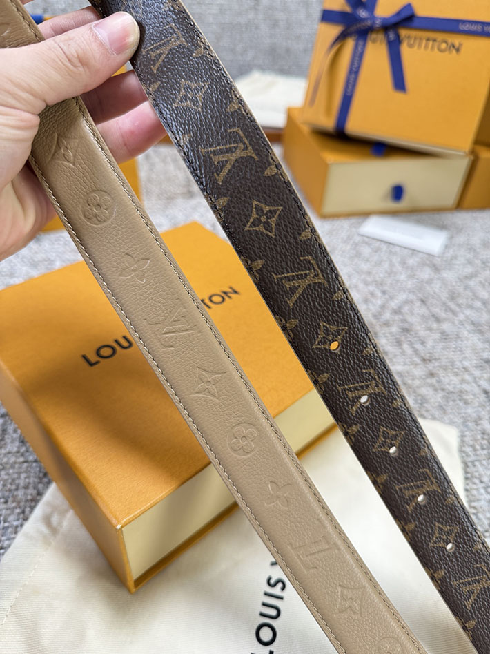 ルイヴィトン アウトレット店舗 LOUIS VUITTON モノグラム FLOWERGRAM ROUND 30MM REVERSIBLE BELT 2701912 ルイヴィトン ベルト アウトレット - 画像 (5)