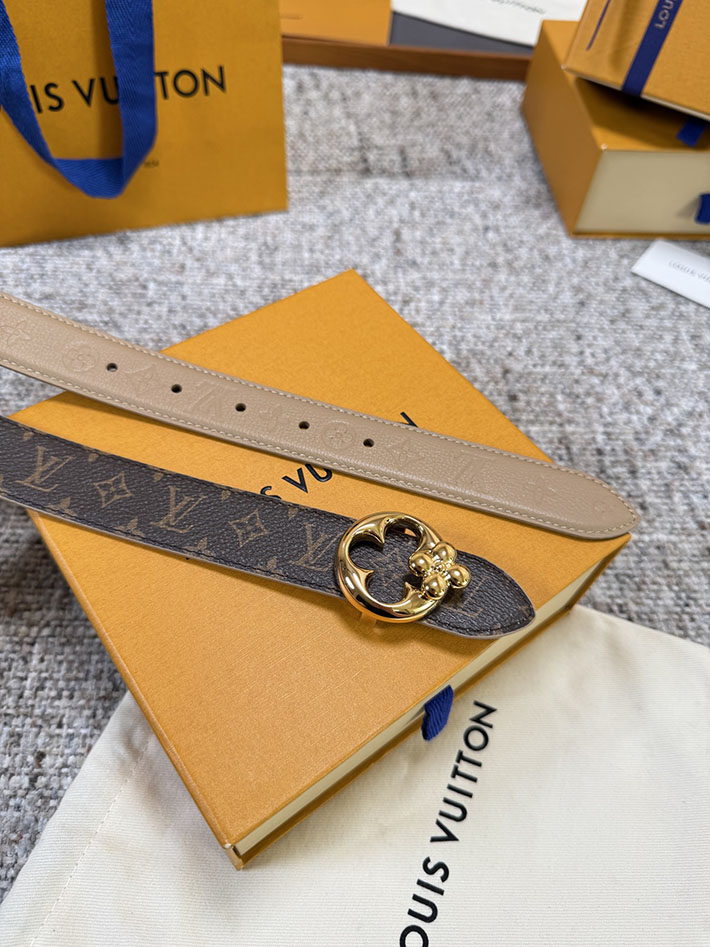 ルイヴィトン アウトレット店舗 LOUIS VUITTON モノグラム FLOWERGRAM ROUND 30MM REVERSIBLE BELT 2701913 ルイヴィトン ベルト 値段 - 画像 (8)