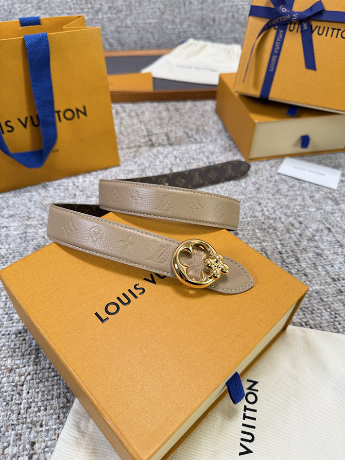 ルイヴィトン アウトレット店舗 LOUIS VUITTON モノグラム FLOWERGRAM ROUND 30MM REVERSIBLE BELT 2701913 ルイヴィトン ベルト 値段 - 画像 (7)