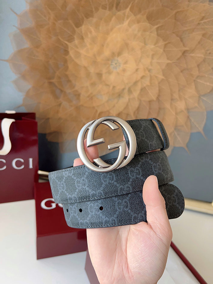 グッチ アウトレット店舗 GUCCI ベルト メンズ GGスプリームキャンバス インターロッキングG バックル 2701922 グッチ ベルト メンズ アウトレット - 画像 (8)