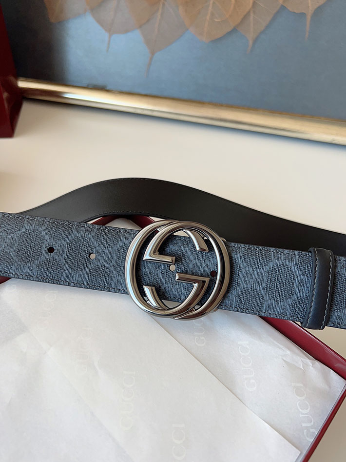 グッチ アウトレット店舗 GUCCI ベルト メンズ GGスプリームキャンバス インターロッキングG バックル 2701924 グッチ ベルト メンズ ビジネス - 画像 (7)