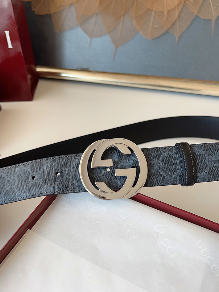 グッチ アウトレット店舗 GUCCI ベルト メンズ GGスプリームキャンバス インターロッキングG バックル 2701926 グッチ ベルト アウトレット 価格 - 画像 (7)