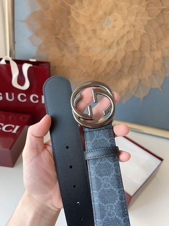 グッチ アウトレット店舗 GUCCI ベルト メンズ GGスプリームキャンバス インターロッキングG バックル 2701926 グッチ ベルト アウトレット 価格 - 画像 (5)