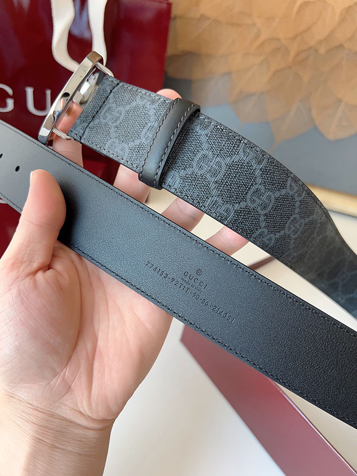 グッチ アウトレット店舗 GUCCI ベルト メンズ GGスプリームキャンバス インターロッキングG バックル 2701926 グッチ ベルト アウトレット 価格 - 画像 (2)