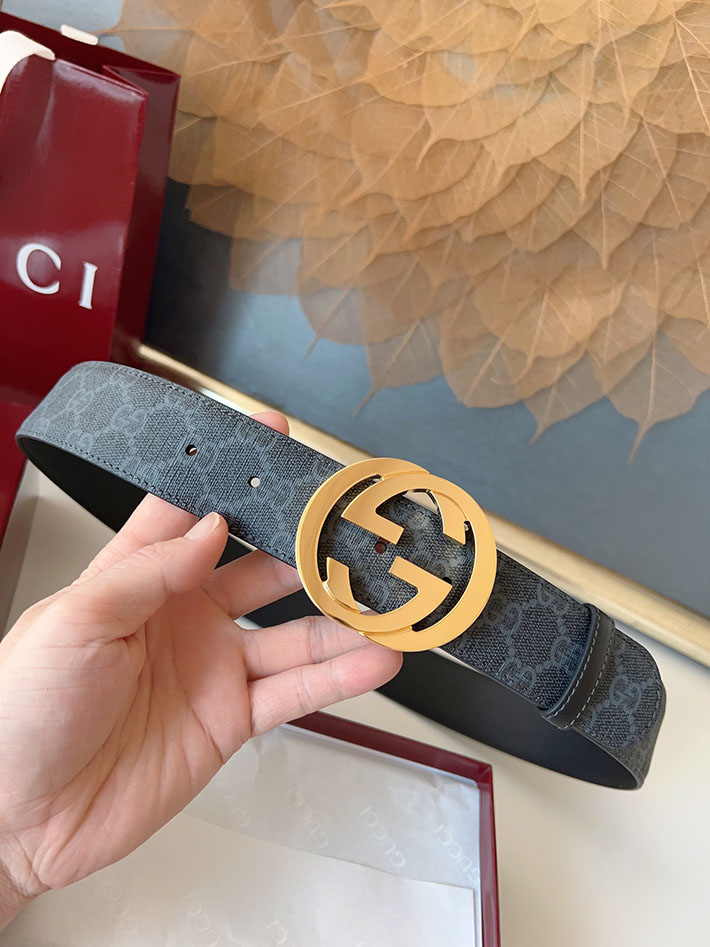 グッチ アウトレット店舗 GUCCI ベルト メンズ GGスプリームキャンバス インターロッキングG バックル 2701927 グッチ ベルト メンズ 人気 - 画像 (9)