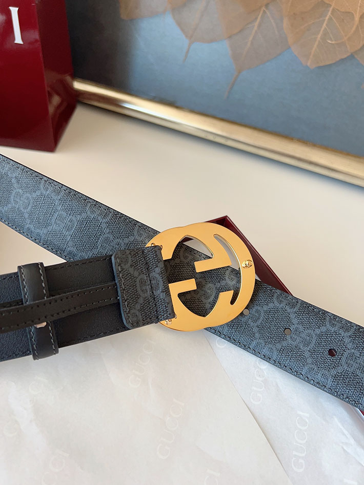 グッチ アウトレット店舗 GUCCI ベルト メンズ GGスプリームキャンバス インターロッキングG バックル 2701927 グッチ ベルト メンズ 人気 - 画像 (8)