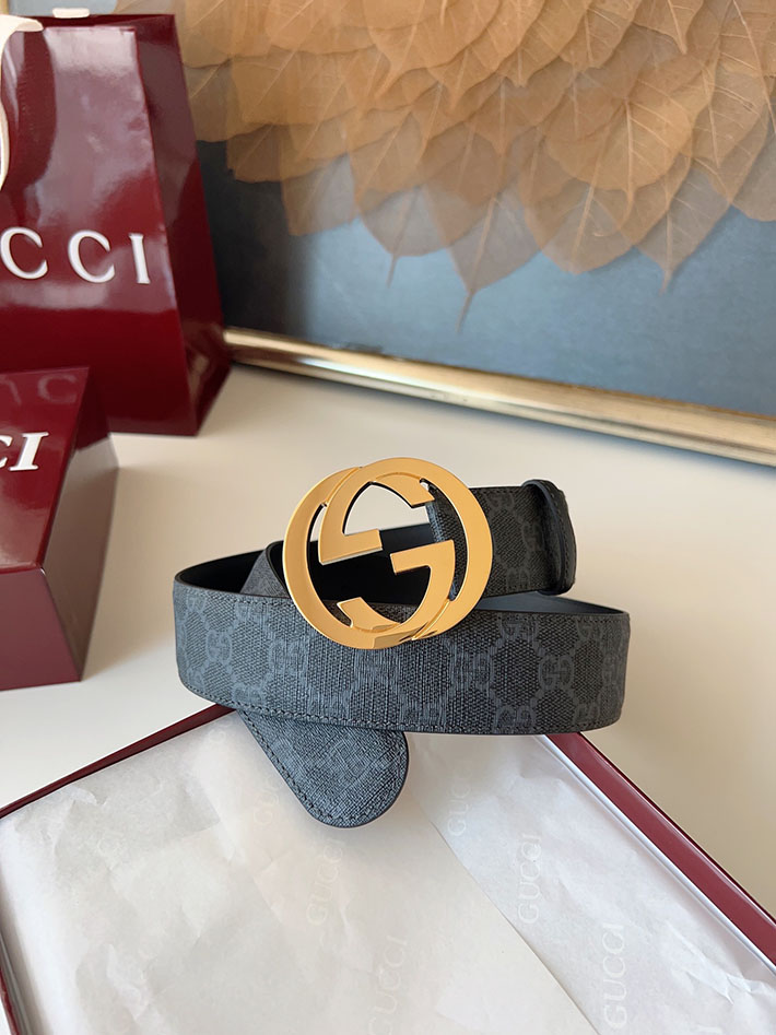 グッチ アウトレット店舗 GUCCI ベルト メンズ GGスプリームキャンバス インターロッキングG バックル 2701927 グッチ ベルト メンズ 人気 - 画像 (7)