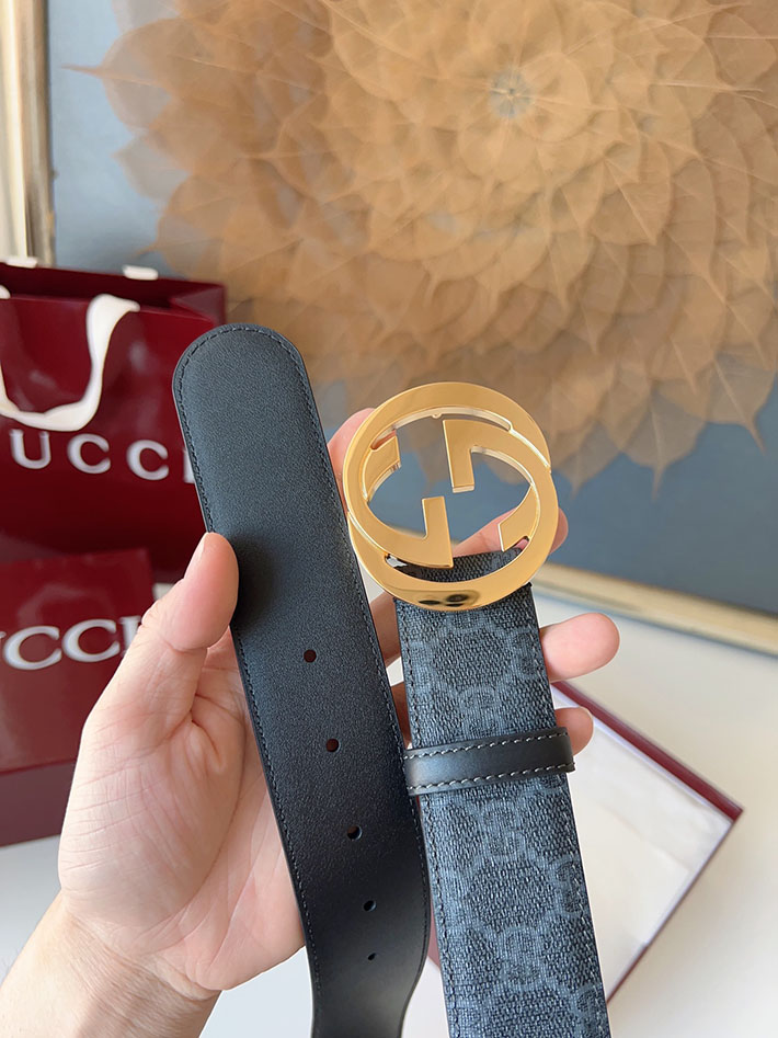 グッチ アウトレット店舗 GUCCI ベルト メンズ GGスプリームキャンバス インターロッキングG バックル 2701927 グッチ ベルト メンズ 人気 - 画像 (6)
