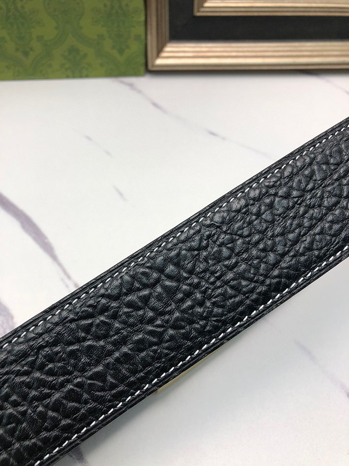 グッチ アウトレット店舗 GUCCI インターロッキング Gバックル リバーシブル メンズ レザー 2701930 グッチ ベルト メンズ 人気 - 画像 (2)