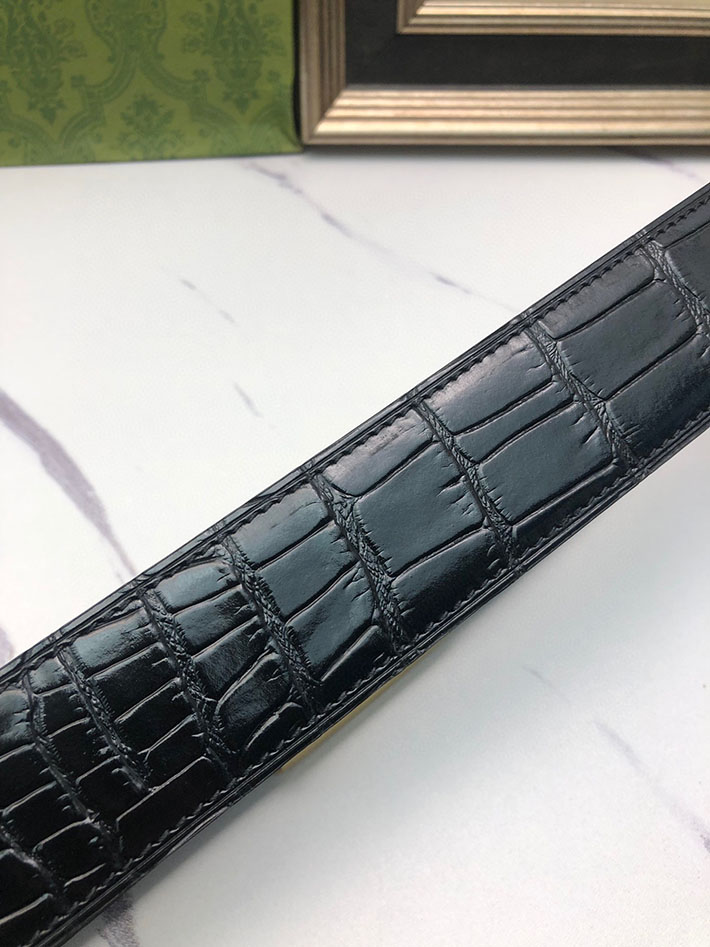 グッチ アウトレット店舗 GUCCI インターロッキング Gバックル リバーシブル メンズ レザー 2701931 グッチ ベルト メンズ ビジネス - 画像 (2)