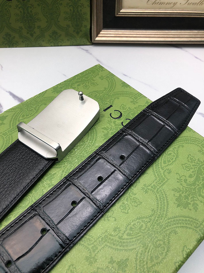 グッチ アウトレット店舗 GUCCI インターロッキング Gバックル リバーシブル メンズ レザー 2701932 グッチ メンズ ベルト 激安 - 画像 (3)