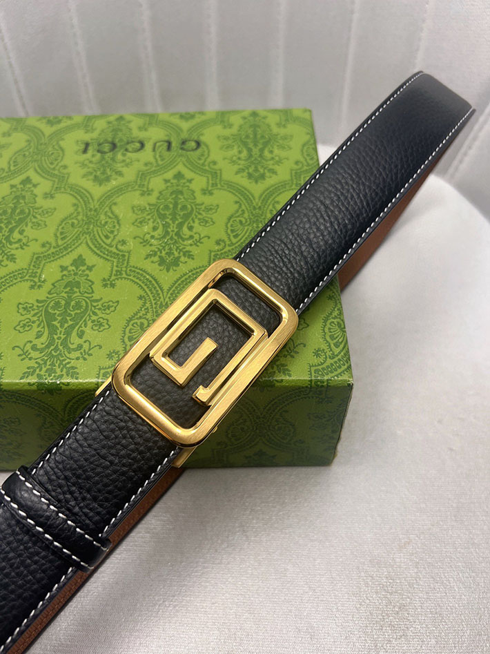 グッチ アウトレット店舗 GUCCI インターロッキング Gバックル リバーシブル メンズ レザー 2701933 グッチ ベルト アウトレット 価格 - 画像 (6)