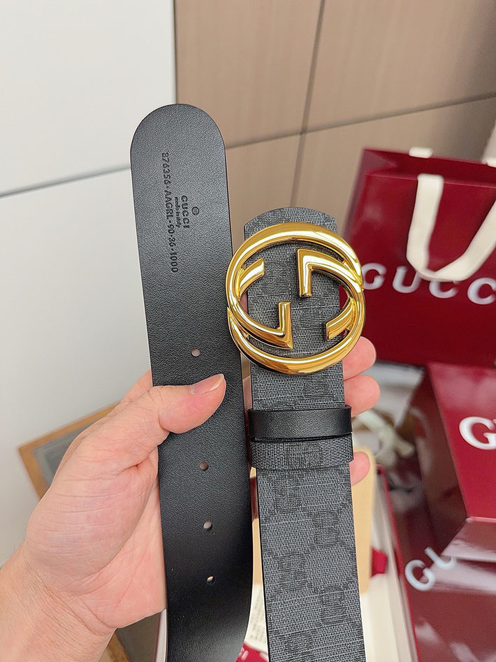 グッチ アウトレット店舗 GUCCI ベルト メンズ GGスプリームキャンバス インターロッキングG バックル 2701942 グッチ ベルト メンズ アウトレット - 画像 (8)