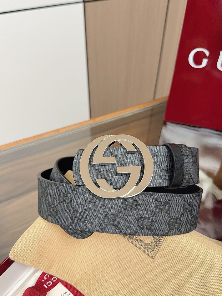 グッチ アウトレット店舗 GUCCI ベルト メンズ GGスプリームキャンバス インターロッキングG バックル 2701943 グッチ ベルト メンズ 人気 - 画像 (9)